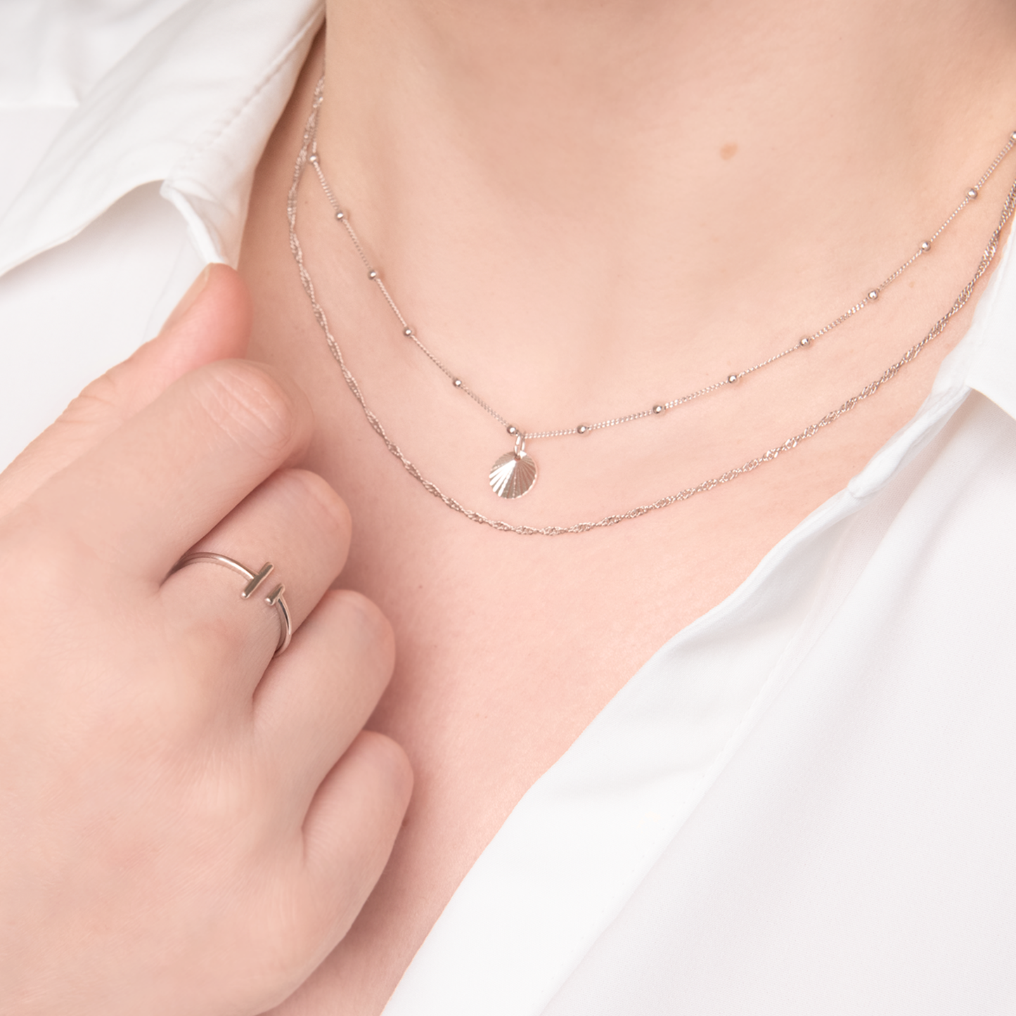 Collier "Plissé"